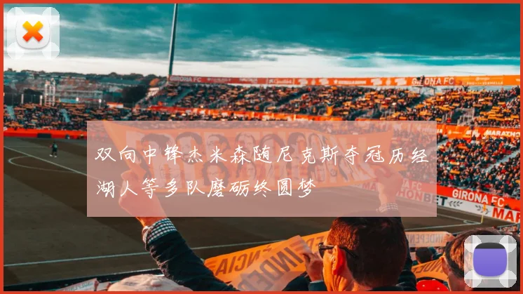 双向中锋杰米森随尼克斯夺冠历经湖人等多队磨砺终圆梦